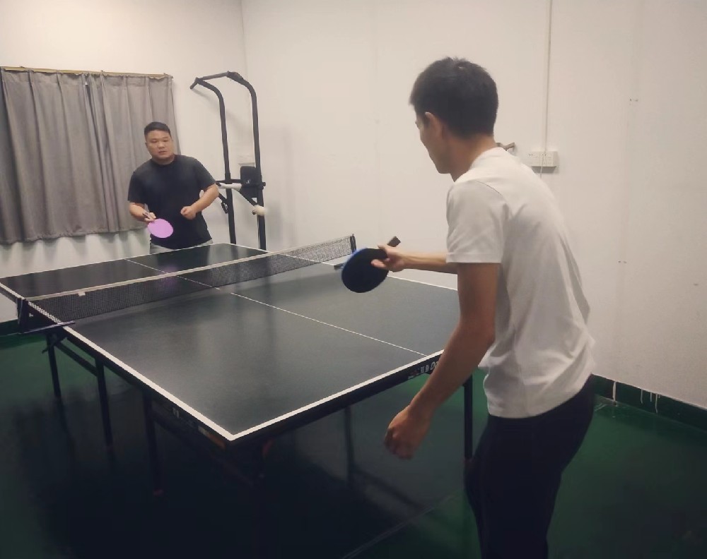 弘扬公司心灵，展示员工风采——MG冰球突破官网公司乒乓球大赛